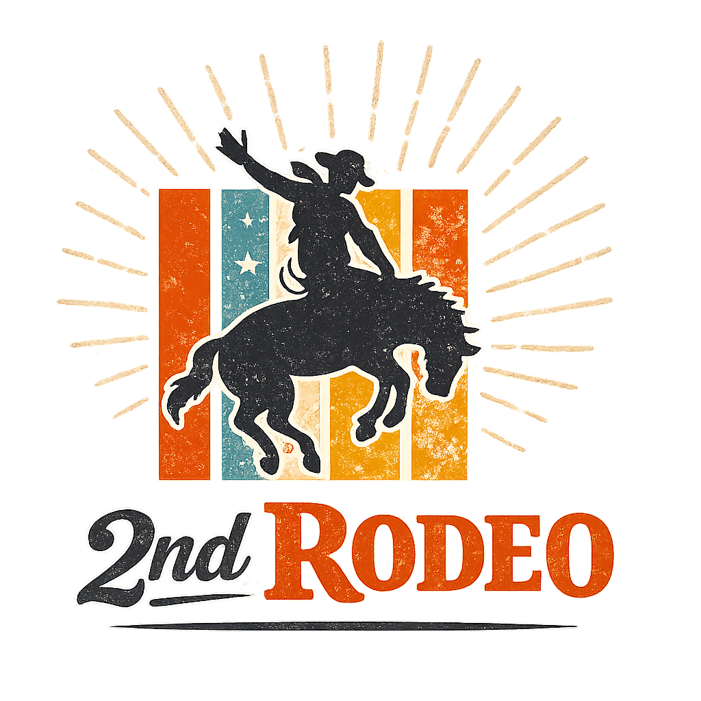 Vintage rodeo illustration